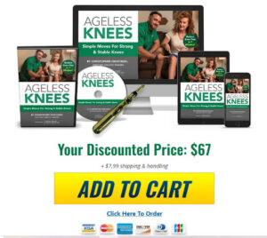 knee pain relief, Ageless Knees program, natural knee pain solution, Miracle Massage Wand, femoral nerve stimulation, knee joint health, knee stabilization exercises, chronic knee pain relief, arthritis knee support, non-invasive knee therapy, improve knee mobility, 7-minute knee routine, pain-free knees, knee health system, holistic knee pain treatment, avoid knee surgery, knee rehabilitation program, strengthen knee muscles, flexibility and stability exercises, sustainable knee pain relief, knee exercise guide, mobility improvement program, Ageless Knees reviews, effective knee pain solution, long-term knee health