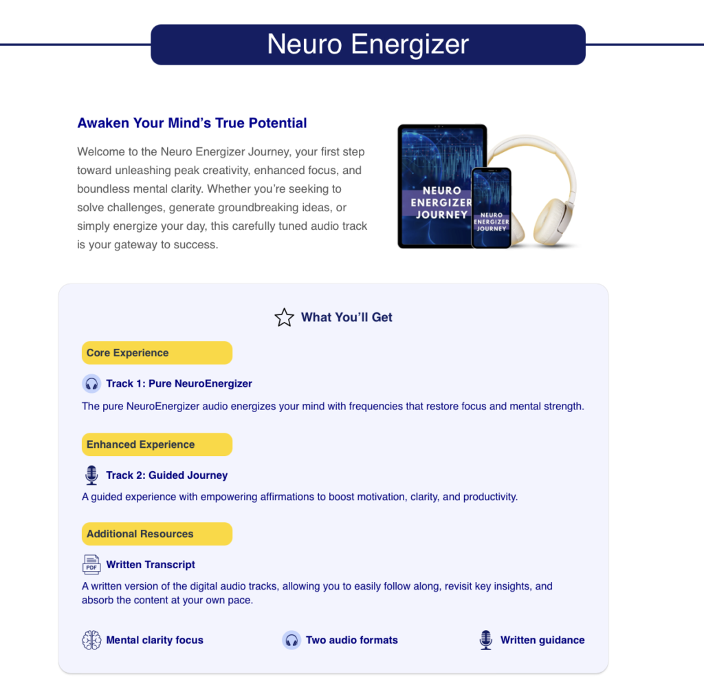 neuro energizer testimonials